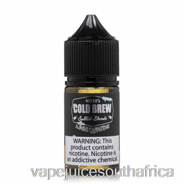 Vape Juice South Africa Almond Cappuccino - Nitros Cold Brew Salts - 30Ml 45Mg